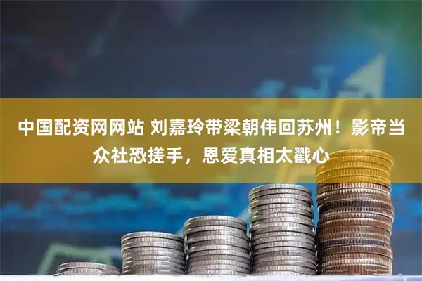 中国配资网网站 刘嘉玲带梁朝伟回苏州！影帝当众社恐搓手，恩爱真相太戳心